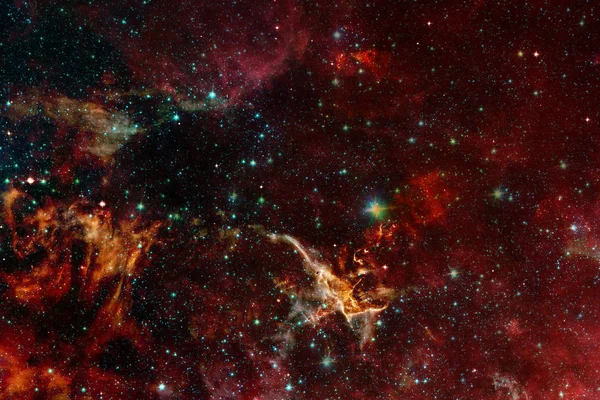 Galaxia en el espacio exterior. Elementos de esta imagen Amueblado por la NASA —  Fotos de Stock