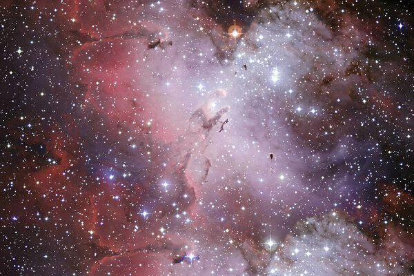 Великолепная галактика. Элементы этого изображения предоставлены НАСА