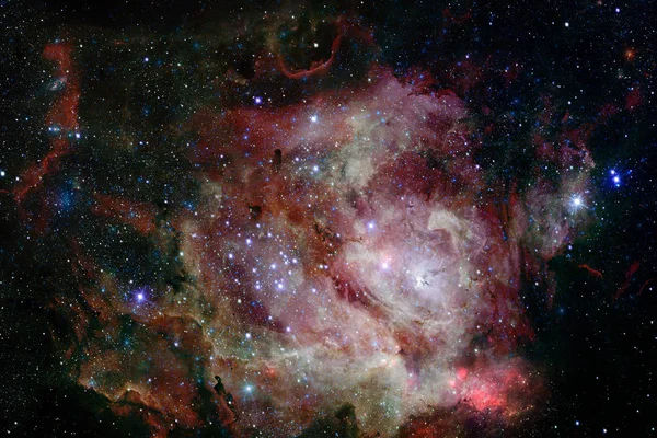 Király galaxis. A kép elemeit a NASA bocsátotta rendelkezésre — Stock Fotó