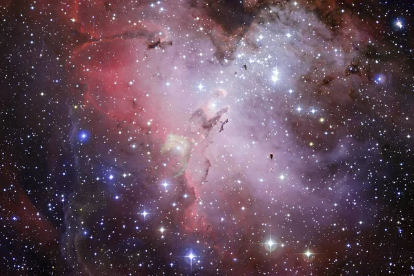 Csillagmező a világűrben sok fényévnyire a Földtől.. — Stock Fotó