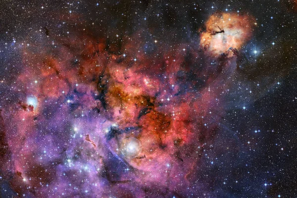 Hihetetlenül szép galaxis a világűrben. — Stock Fotó