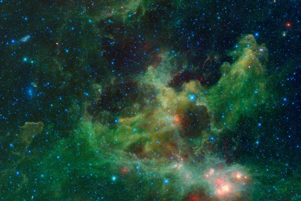 Скопление звезд в глубоком космосе. Элементы этого изображения предоставлены НАСА — стоковое фото