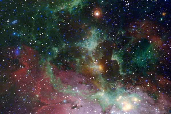 Universum scène met sterren en sterrenstelsels in deep space — Stockfoto