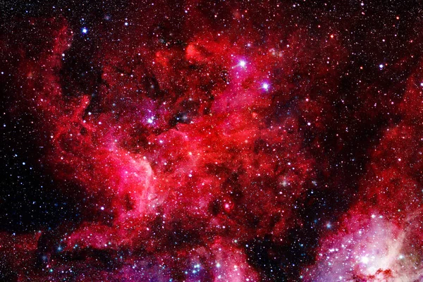Racimo de estrellas en el espacio profundo. Elementos de esta imagen proporcionados por la NASA —  Fotos de Stock
