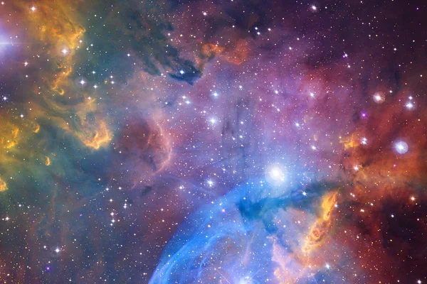 Ongelooflijk mooi sterrenstelsel in de ruimte. — Stockfoto