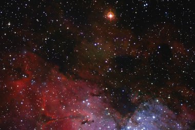 Derin Uzay. Bu görüntünün elementleri NASA tarafından desteklenmektedir