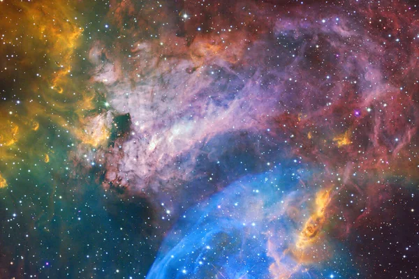 Espacio profundo. Elementos de esta imagen proporcionados por la NASA — Foto de Stock