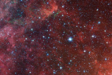 Uzayın derinliklerinde bir galaksi. Nasa tarafından döşenmiş elementler