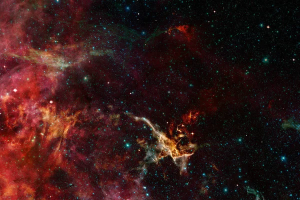 Sonsuz evrenin güzelliği. NASA tarafından döşenmiş bu görüntünün elemanları — Stok fotoğraf