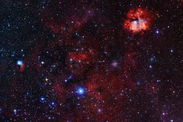 Sternhaufen im Weltraum. Elemente dieses Bildes von der nasa — Stockfoto