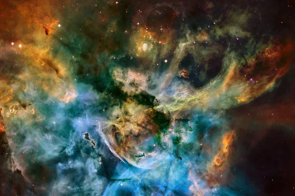 Nebulas, galassie e stelle in bella composizione . — Foto Stock