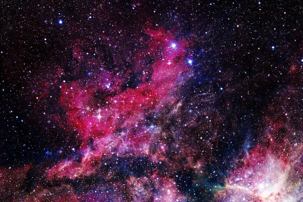 Nebula, galaksi ve yıldızlar güzel bir kompozisyonda.. — Stok fotoğraf