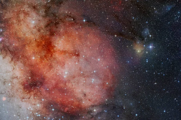 Beleza do cosmos infinito. Elementos desta imagem fornecidos pela NASA — Fotografia de Stock