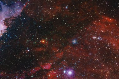 Harika galaksi. Bu görüntünün elementleri NASA tarafından desteklenmektedir