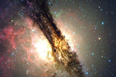 Derin uzay sanatı. Bu görüntünün elementleri Nasa tarafından döşenmiştir