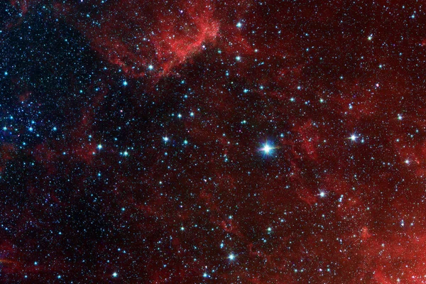 Туманности и звезды в открытом космосе. Элементы этого изображения предоставлены НАСА — стоковое фото