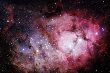 Uzay boşluğundaki Starfield Dünya 'dan çok uzakta..
