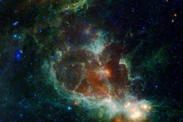 Galax i yttre rymden. Delar av denna bild Möblerad av NASA — Stockfoto