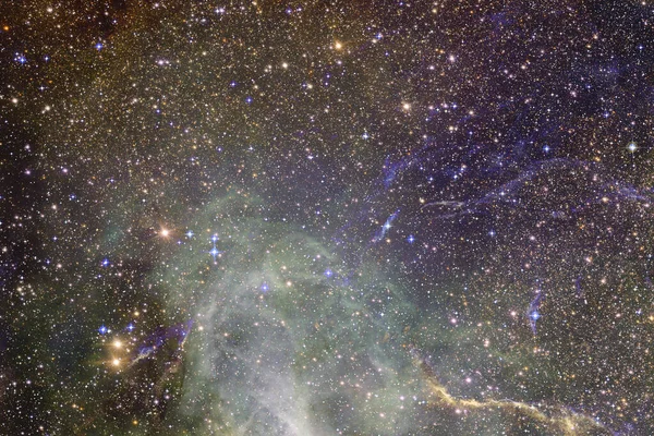 성운, 은하 및 아름다운 구성을 가진 별들. — 스톡 사진