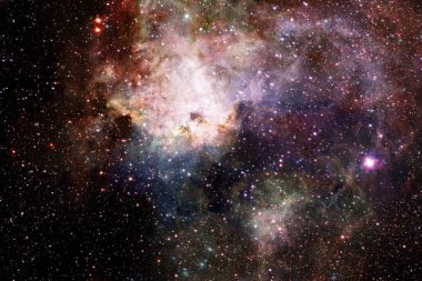 Uzayda inanılmaz güzel bir galaksi.