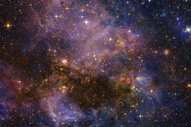 Derin Uzay. Bu görüntünün elementleri NASA tarafından desteklenmektedir