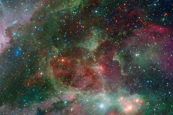 Impresionante galaxia. Elementos de esta imagen proporcionados por la NASA — Foto de Stock