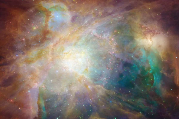 Nieskończony wszechświat. Elementy tego obrazu dostarczone przez NASA — Zdjęcie stockowe