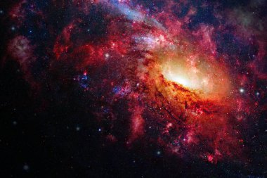 Derin Uzay. Bu görüntünün elementleri NASA tarafından desteklenmektedir