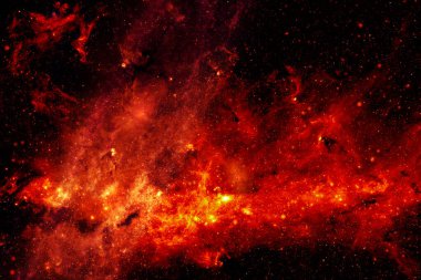 Uzay boşluğundaki Starfield Dünya 'dan çok uzakta..