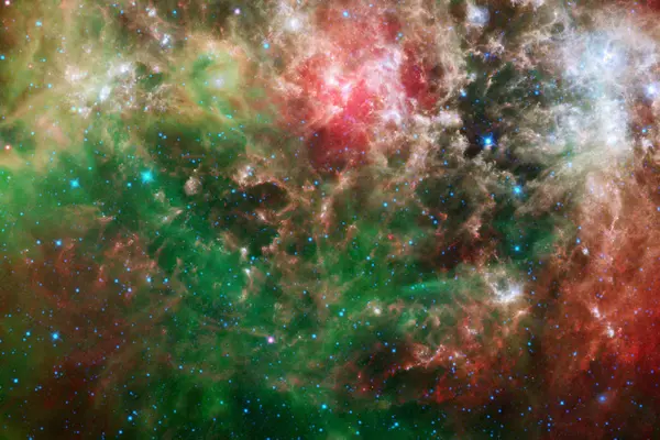 Fantastisk galax. Delar av denna bild tillhandahålls av NASA — Stockfoto