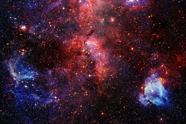 Galaxia en el espacio exterior. Elementos de esta imagen Amueblado por la NASA —  Fotos de Stock