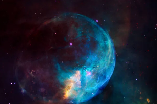 Schoonheid van eindeloze kosmos. Elementen van dit beeld ingericht door NASA — Stockfoto