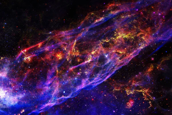 Niesamowite tło kosmosu. Elementy tego obrazu dostarczone przez Nasa — Zdjęcie stockowe