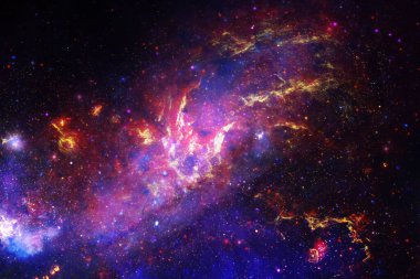 Derin Uzay. Bu görüntünün elementleri NASA tarafından desteklenmektedir