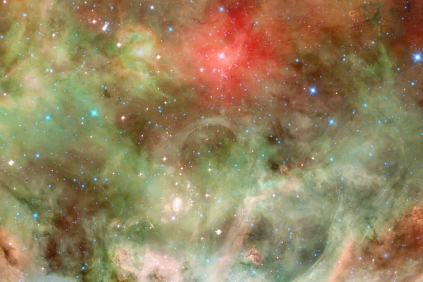 Univerzum jelenet a csillagok és galaxisok, a mély űrben — Stock Fotó