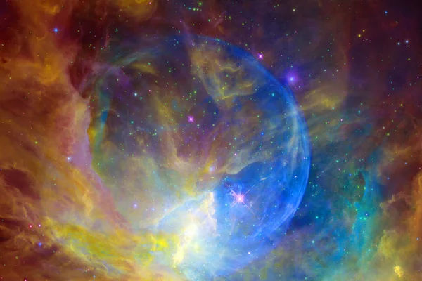 우주 공간에 있는 성운 과 별들. NASA 가 제공 한 이 이미지의 요소 — 스톡 사진
