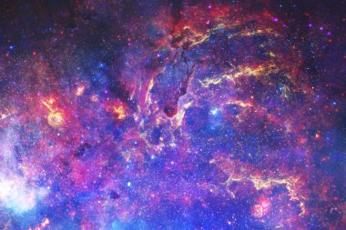 Uzayda inanılmaz güzel bir galaksi.