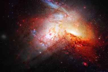 Müthiş bir alan geçmişi var. Bu görüntünün elementleri Nasa tarafından döşenmiştir