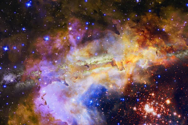 Galaxie în spaţiu. Elemente furnizate de NASA — Fotografie, imagine de stoc
