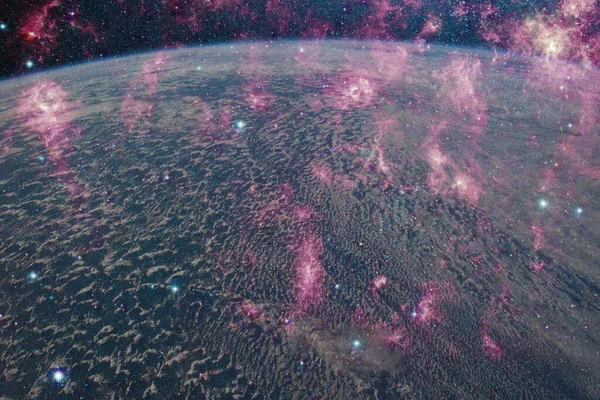 Couleurs de la Terre. Éléments de cette image fournis par la NASA — Photo