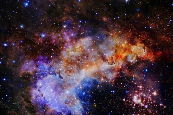 Galaktyka tysiące lat świetlnych od Ziemi. — Zdjęcie stockowe
