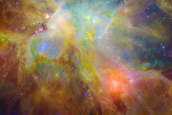 Vesmír scéna s hvězd a galaxií ve vesmíru — Stock fotografie
