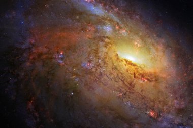 Derin Uzay. Bu görüntünün elementleri NASA tarafından desteklenmektedir