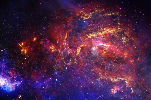 Galassia nello spazio profondo. Elementi forniti dalla NASA — Foto Stock