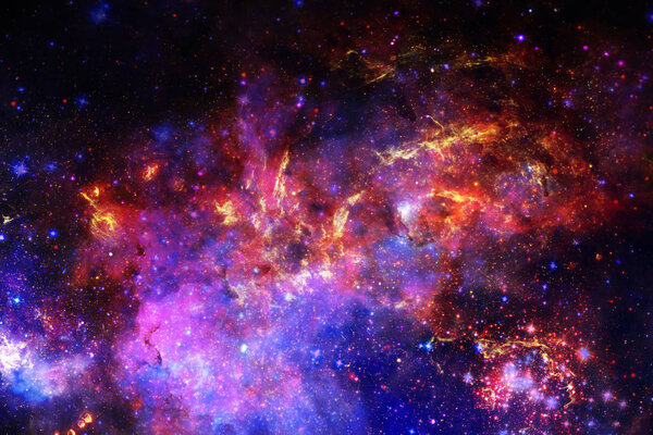 Beauty of endless cosmos. Elements of this image furnished by NASA