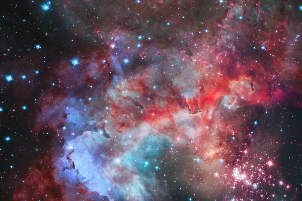 깊은 우주에 있는 은하입니다. NASA 에서 마련 한 요소들 — 스톡 사진