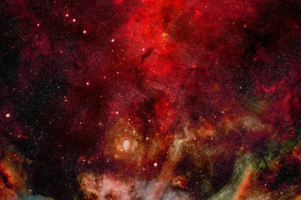 Un amas d'étoiles dans l'espace lointain. Éléments de cette image fournis par la NASA — Photo