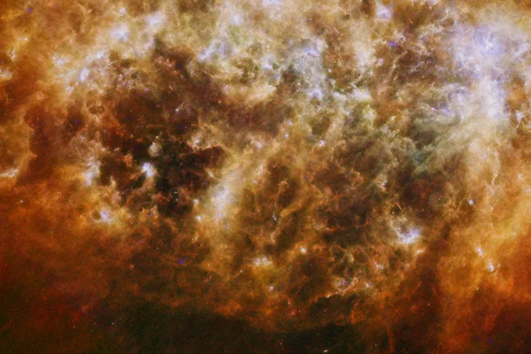 Nébuleuses et étoiles dans l'espace. Éléments de cette image fournis par la NASA — Photo