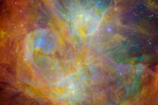Neuvěřitelně krásná galaxie ve vesmíru. — Stock fotografie