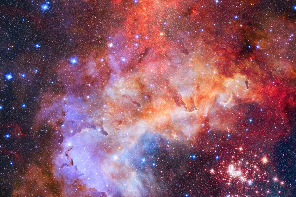 Νεφελώματα, γαλαξίες και αστέρια σε όμορφη σύνθεση. — Φωτογραφία Αρχείου